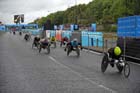 Start of the wheelchair race at the BUPA Great North Run.